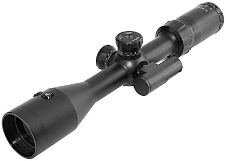 VISM 3-9X42 Red Center Beam Rifle Scope with Green laser Mil-Dot